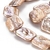 Natural Keshi Pearl Beads Strands PEAR-S020-K06-4