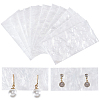 10Pcs Water Ripple Acrylic Earring Display Card EDIS-WH0015-07A-1