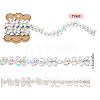 1 Yard Iron Rhinestone Strass Chains FIND-PJ0001-42-4