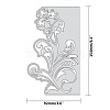 Floral Design Carbon Steel Cutting Dies Stencils DIY-WH0170-009-2