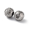 304 Stainless Steel Rhinestone European Beads STAS-A092-10L-P-2