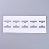 Transparent PVC Self Adhesive Hang Tabs X-CDIS-L006-01-2
