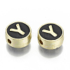 Alloy Enamel Beads LS-X-ENAM-S122-028Y-NR-2