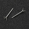 925 Sterling Silver Ear Studs STER-P032-10S-7-2
