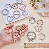 16Pcs Alloy Buckles AJEW-WH0007-72-3
