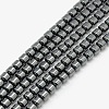 Magnetic Synthetic Hematite Column Beads Strands G-L196B-01B-1