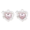 Y2K Style Alloy & Glass Pendants GL-CBA1FD3-03S-02-1