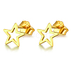 Classic 925 Sterling Silver Five-pointed Star Stud Earrings YP0706-1-1