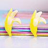 Banana Resin Decoden Cabochons CRES-CJ0001-13-8