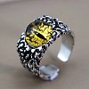 Dragon Eye Men's Fashion Ring Zinc Alloy Hip-hop Ring UA5385-9-1