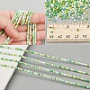 2 Strands Handmade Lampwork Beads Strands LAMP-NB0002-08E-4