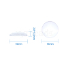 Clear Glass Cabochons GGLA-TA0001-01-15mm-7