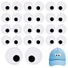 20Pcs Eyes Polyester Embroidery Iron on/Sew on Patches DIY-GA0010-06C-02-1
