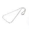 Tarnish Resistant 304 Stainless Steel Figaro Chains Necklaces NJEW-O051-01-2