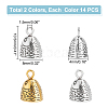   28Pcs 2 Colors Alloy Pendants FIND-PH0008-47-2