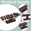 T Bar Wooden Watch Organizer Display Stands ODIS-WH0099-209B-3
