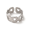 201 Stainless Steel Finger Rings RJEW-H223-01P-05-3