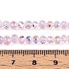Transparent Glass Beads Strands LS-EGLA-N016-4mm-04-4