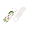 100Pcs Paper Leaf Printed Price Tags CDIS-H007-09-2