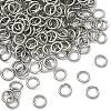 Tarnish Resistant 304 Stainless Steel Open Jump Rings X-STAS-E067-11-9mm-2