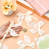 2Pcs Cloth Bowknot Hanging Banner for Christmas Tree Decoration AJEW-SP0002-82B-4