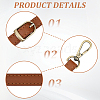 1Pc Imitation Leather Bag Handles FIND-CL0001-62A-6