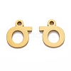 Ion Plating(IP) 304 Stainless Steel Pendants LS-STAS-A045-23G-2