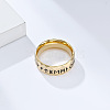 Viking Word Pattern 304 Stainless Steel Finger Rings for Men FS-WG08DAB-19-2