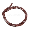 Natural Red Rainbow Jasper Beads Strands LS-GG-CBA2498-A06-01-5