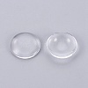 Transparent Glass Cabochons GGLA-X0010-01-3
