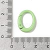 Spray Painted Alloy Spring Gate Rings AJEW-C035-01H-3