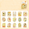 30Pcs 15 Styles Flower Theme PET Sticker PW-WG7DAE2-03-1