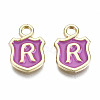 Alloy Enamel Charms ENAM-T012-03R-RS-2