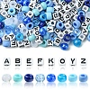 Transparent & Opaque Acrylic Beads KY-FS0001-26E-1