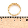 304 Stainless Steel Micro Pave Cubic Zirconia Finger Rings for Women RJEW-K315-01G-5