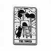 Tarot Theme Printed Acrylic Pendants MACR-G061-04P-1