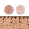 Synthetic Strawberry Quartz Pendants G-Q606-41G-3