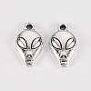 Tibetan Style Alloy Pendants TIBE-N010-75AS-RS-1