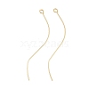 Brass Earring Findings KK-A274-17B-G-1