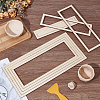 Wooden Cut Tracks WOOD-WH0050-038A-2