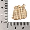 Thanksgiving Day Golden Tone Alloy Enamel Pendants LS-ENAM-M002-02M-G-3