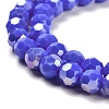 Opaque Glass Beads Stands EGLA-A035-P6mm-B07-3