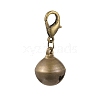 Brass Bell Pendant Decorations HJEW-JM02456-1