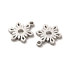 304 Stainless Steel Charms STAS-M089-54P-2