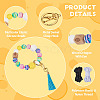 DIY Keychain Bracelet Making Kit DIY-TA0004-19-50