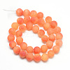 Natural White Jade Bead Strands X-G-R297-10mm-43-2