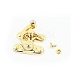 Zinc Alloy Wooden Box Lock Catch Clasps PW-WG533CA-01-1