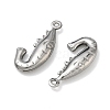304 Stainless Steel Pendants STAS-P433-14E-P-2