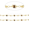 Natural Tiger Eye Column Link Chains CHC-K014-07G-02-2