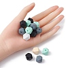 Hexagon Food Grade Eco-Friendly Silicone Focal Beads SIL-YW0001-11B-4